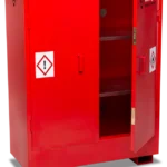 Armorgard FSC3 front left door open