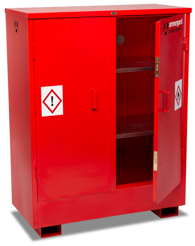 Armorgard FSC3 front left door open