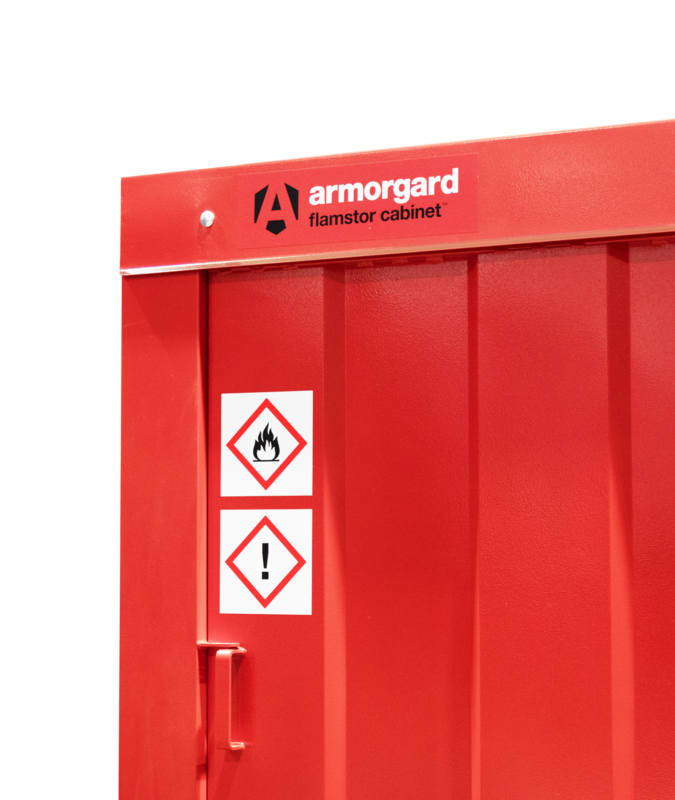 Armorgard FSC5 close signage