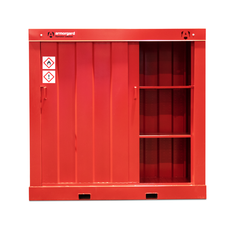 Armorgard FSC5 front right door open