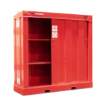 Armorgard FSC5 front left left door open