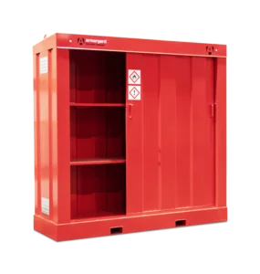 Armorgard FSC5 front left left door open