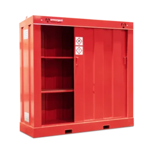 Armorgard FSC5 front left left door open