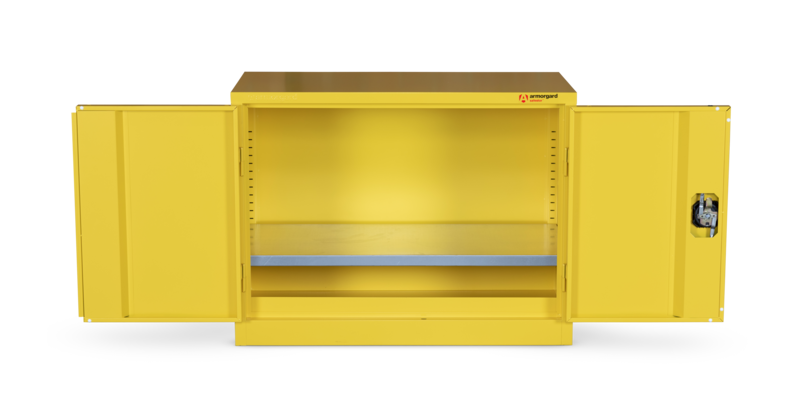 Armorgard HFC1 front doors open