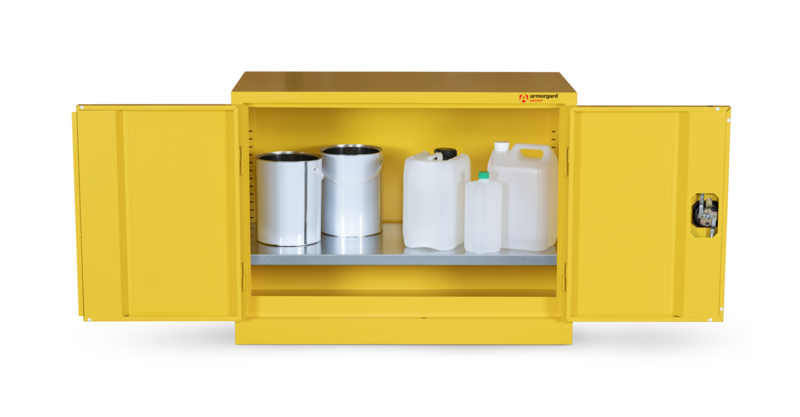 Armorgard HFC1 Front Doors Open With Props