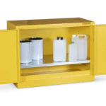 Armorgard HFC1 front left doors open with props