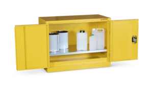 Armorgard HFC1 front left doors open with props