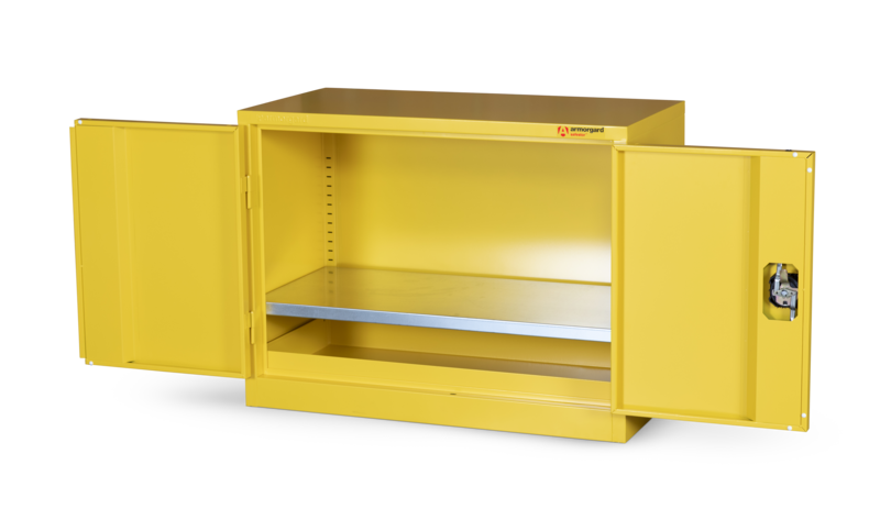 Armorgard HFC1 front right doors open