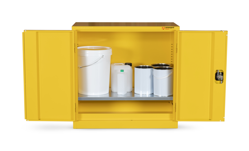 Armorgard HFC3 Front Doors Open With Props