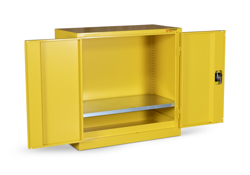 Armorgard HFC3 front left doors open