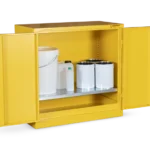 Armorgard HFC3 front left doors open with props