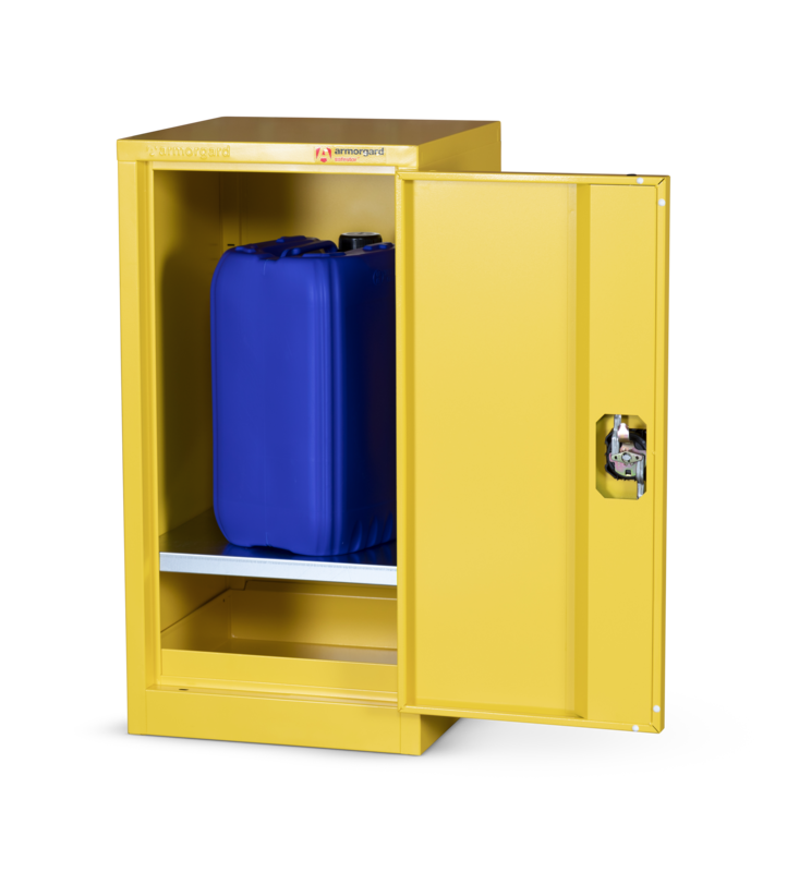 Armorgard HFC4 front right door open with props