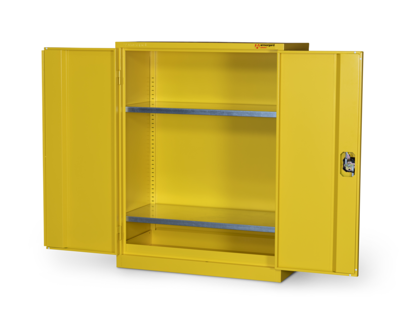 Armorgard HFC5 Front Right Doors Open