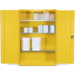 Armorgard HFC6 front doors open with props