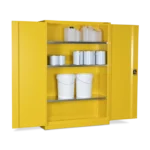 Armorgard HFC6 front left doors open with props