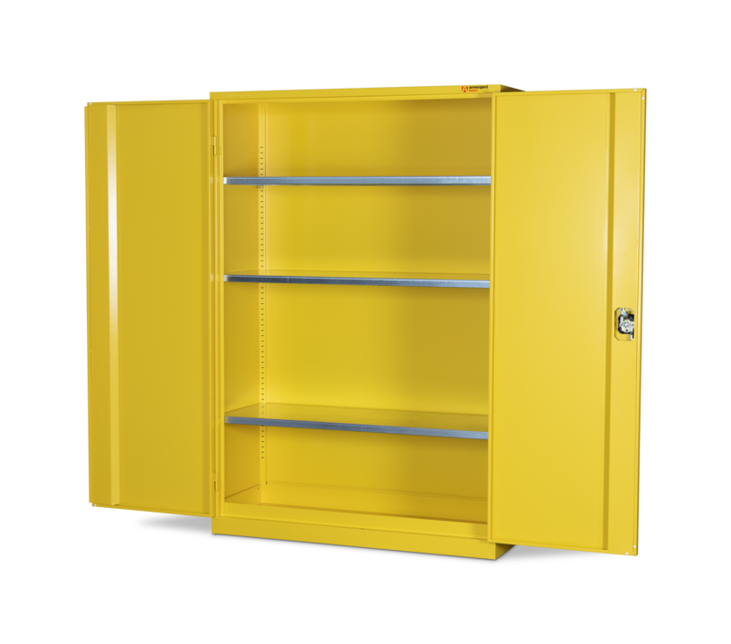 Armorgard HFC6 front right doors open