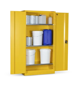 Armorgard HFC7 front left doors open with props