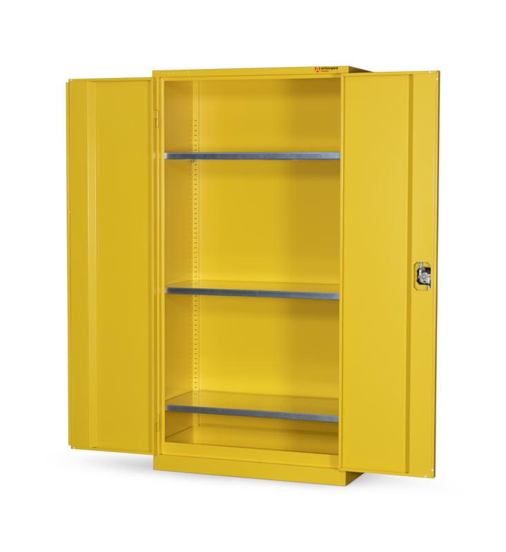 Armorgard HFC7 front right doors open