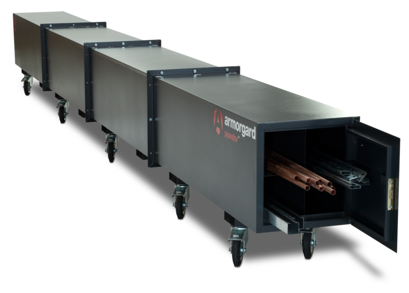 Armorgard PS6 front left door open with props