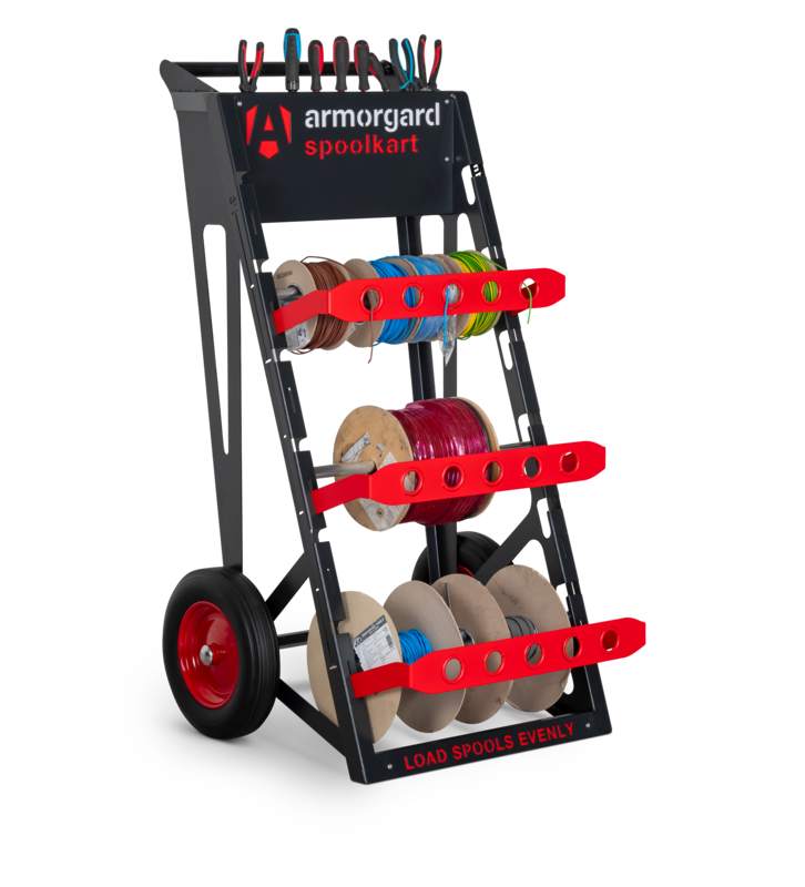 Armorgard SPK2 front left with props