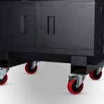 Armorgard SS2 close castor wheels