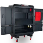 Armorgard SS2 front left doors open flap down