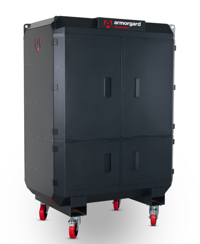 Armorgard SS2 front left doors shut