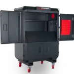 Armorgard SS2 Front Left Upper Doors Open Flap Down