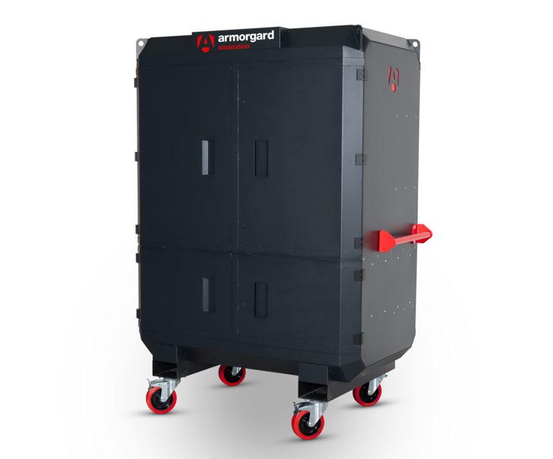 Armorgard SS2 front right doors shut