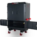 Armorgard SS2 front right lower doors open