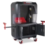 Armorgard SS7 front left doors open back out arms out