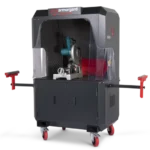 Armorgard SS7 Front Right Doors Shut Back Out Arms Out With Saw