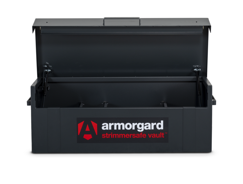 Armorgard SSV12 front lid up