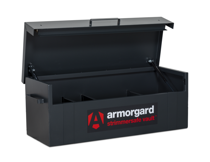 Armorgard SSV12 Front Left Lid Up