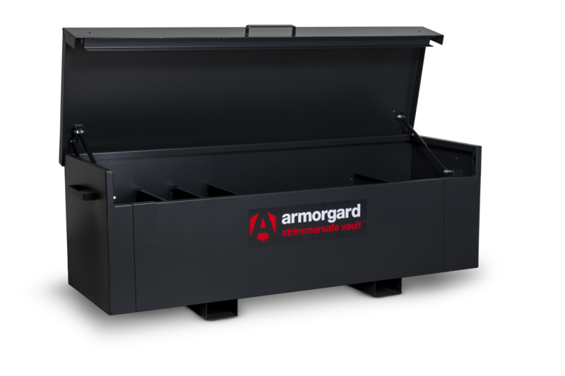 Armorgard SSV6 front left lid up