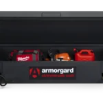 Armorgard SSVX6 front lid up props 2