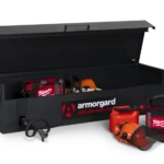 Armorgard SSVX6 front left lid up props