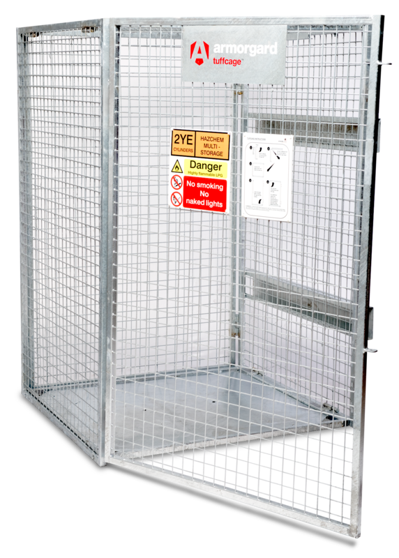 Armorgard TC1.2 Front Left Door Open