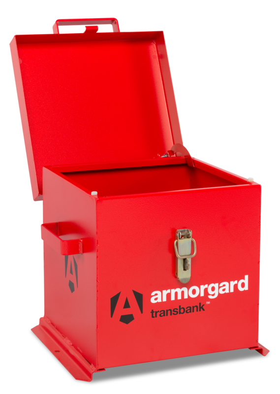 Armorgard TRB1 front left lid open