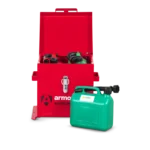 Armorgard TRB1 front left lid open 2