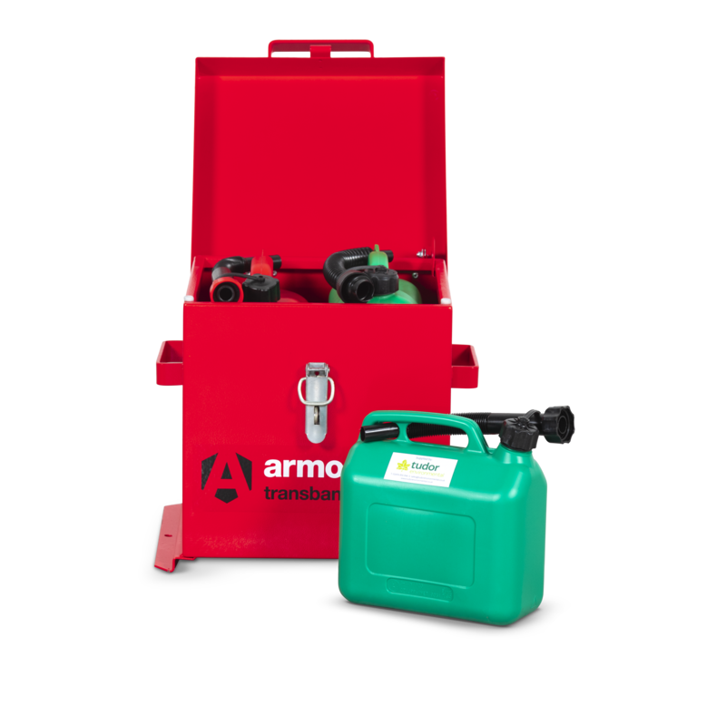 Armorgard TRB1 front left lid open 2