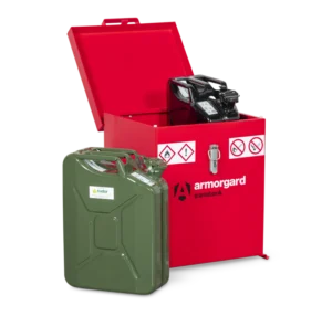 Armorgard TRB2 front left lid open 5