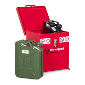 Armorgard TRB2 front left lid open 5
