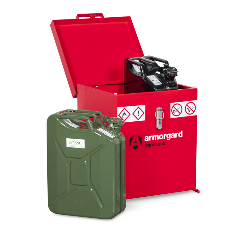 Armorgard TRB2 front left lid open 5