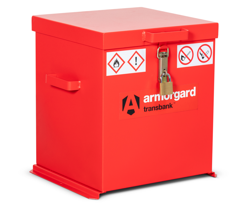 Armorgard TRB2 front left padlock hasp