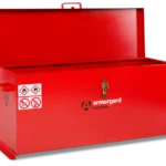 Armorgard TRB6 front left lid open