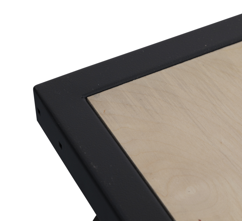 Armorgard TT1 PRO close wooden bed corner steel bound