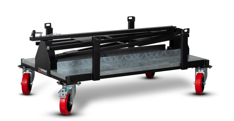 Armorgard LA1000 front left folded