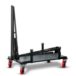 Armorgard LA1000 front left half folded