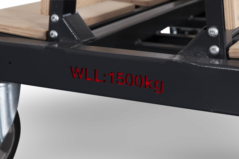 Armorgard LA1500 PRO close weight load limit sign